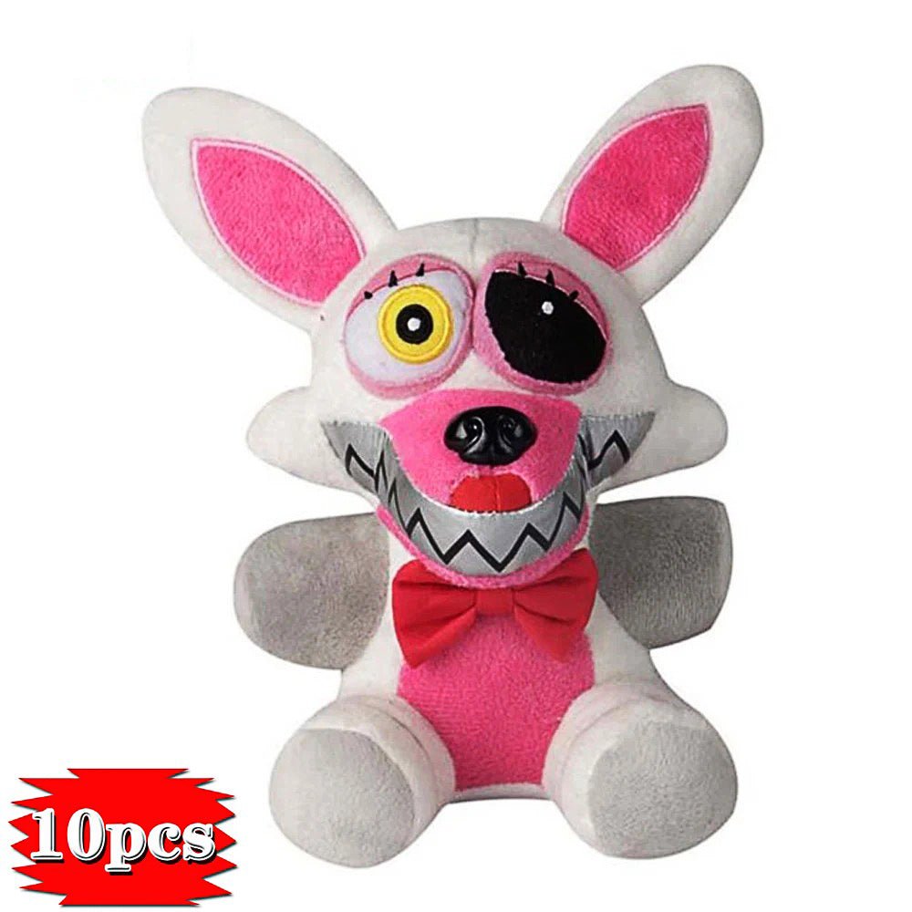Foxy FNAF Nights Plush Toys - Bonnie Plush Stuffed Animal Rabbit Plush Toy  for Children, Boys & Girls Gift, Purple, 10 Inches