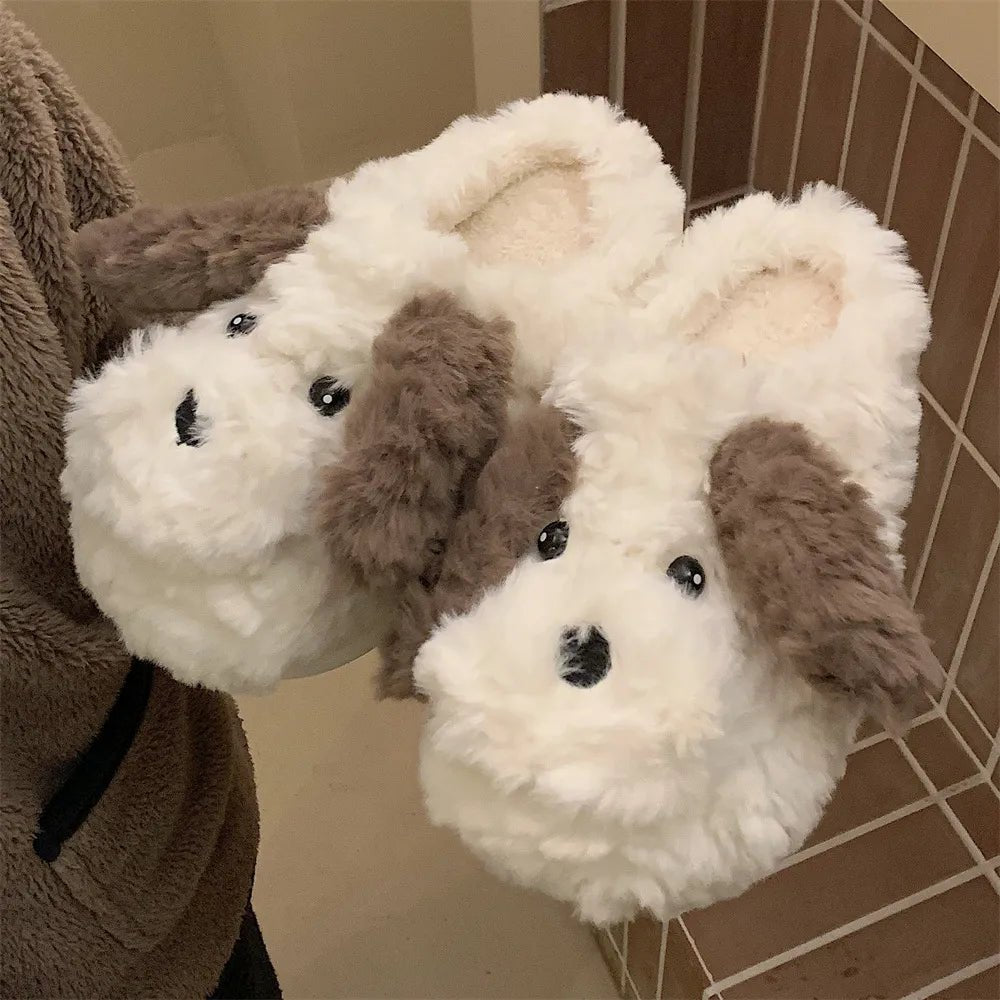 Girls store puppy slippers