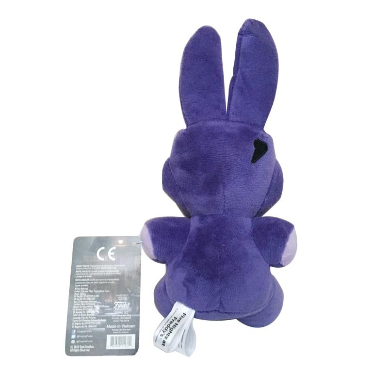 18cm Fnaf Plush Toys Freddy Fazbear Bear Foxy Rabbit Bonnie Chica
