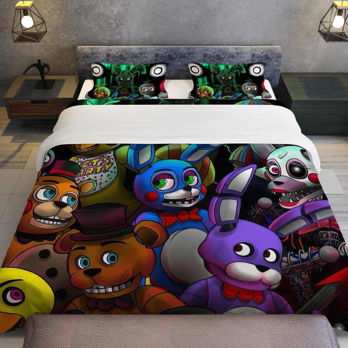 Five Nights at Freddy's Full Bedding Set (4pcs)