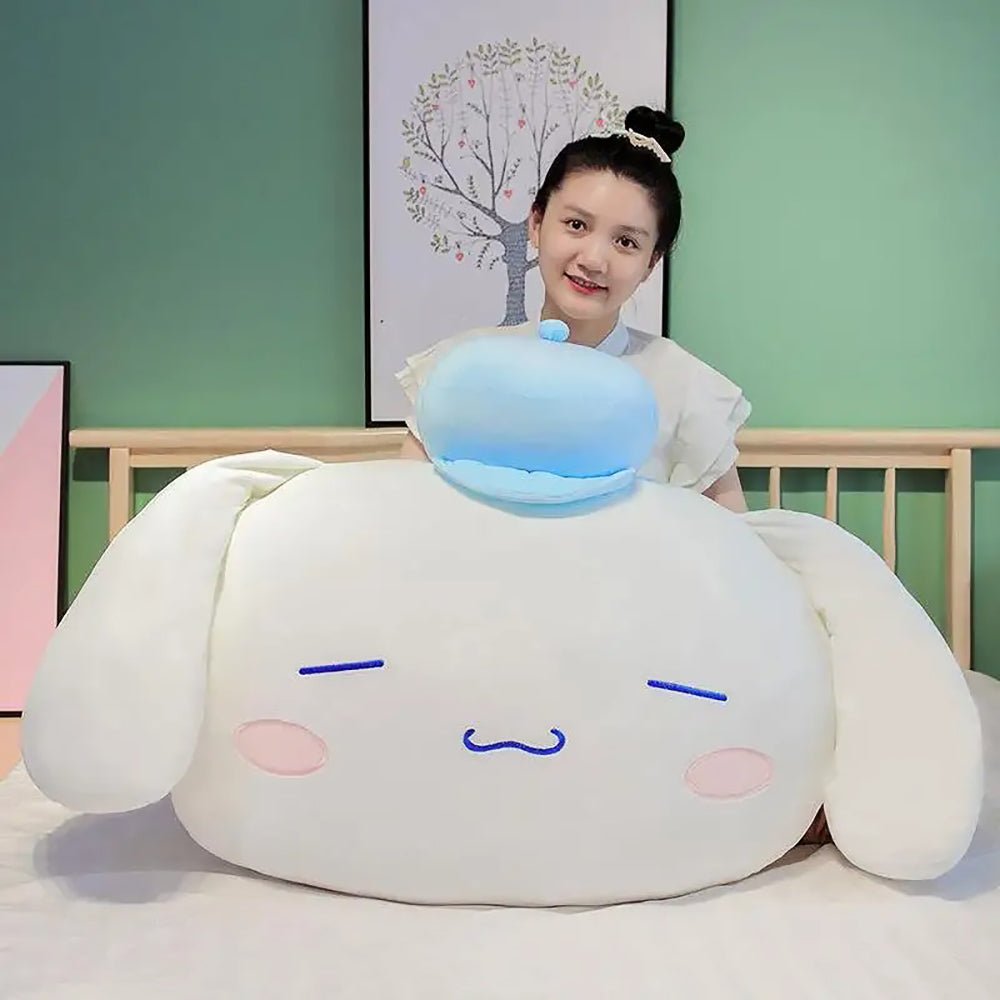 Sanrio Plush Large Size Cinnamoroll Kawaii Plush Stuffed Cushion Sleep  Pillow