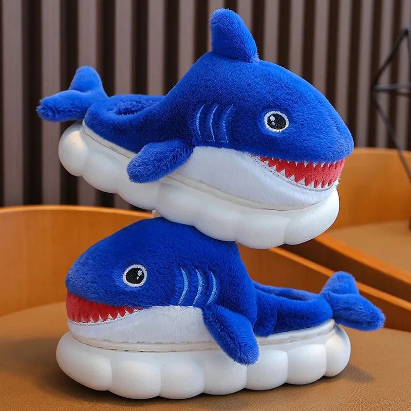 Ladies on sale shark slippers