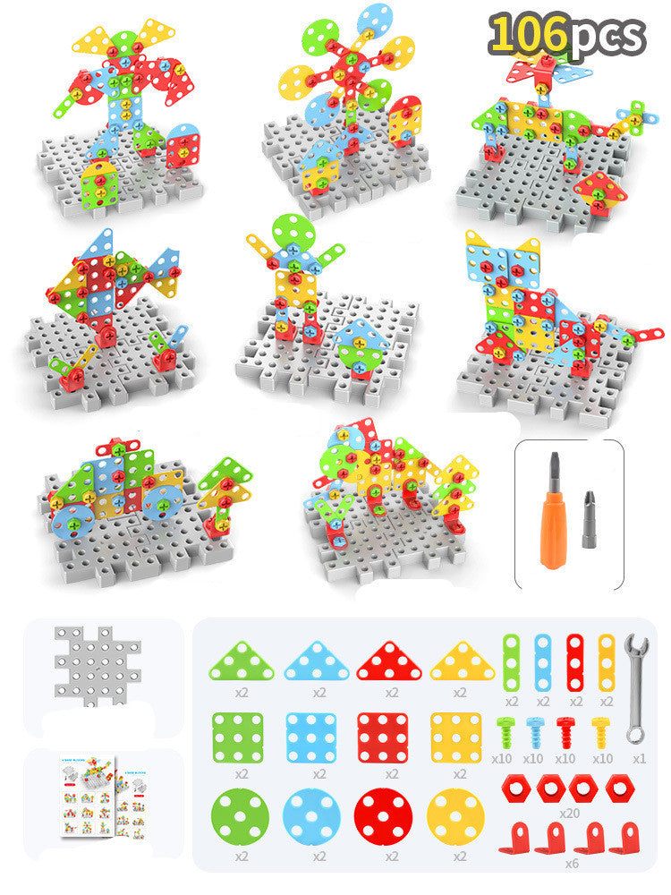 Creative Drill Blocks Toy for Kids Learning