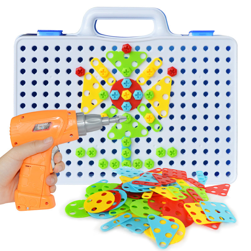 Creative Drill Blocks Toy for Kids Learning