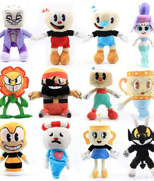 13 style Cuphead Plush Doll Toys - Lusy Store LLC