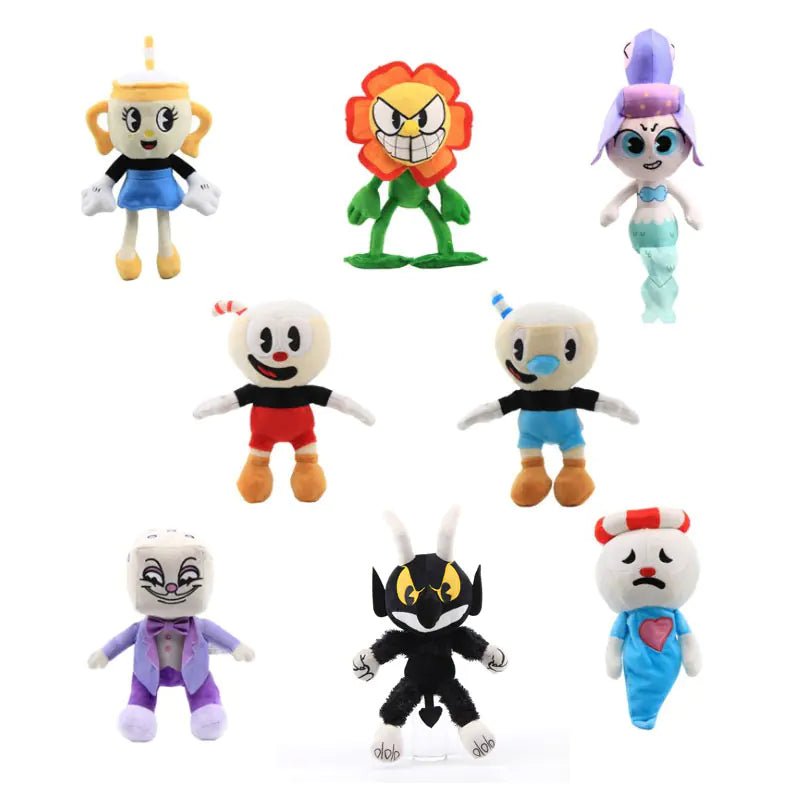 13 style Cuphead Plush Doll Toys - Lusy Store LLC