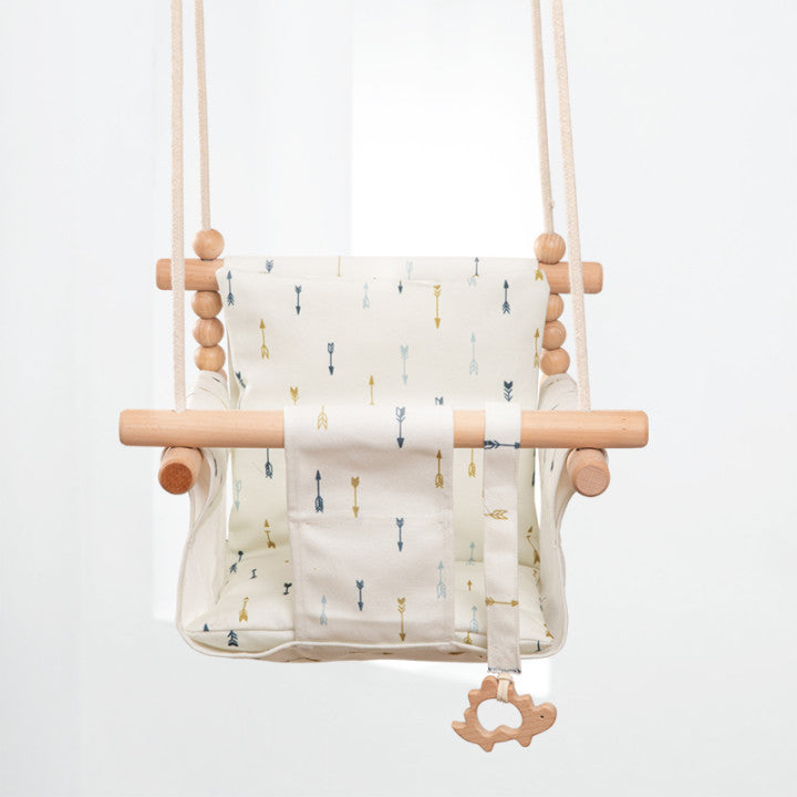 Cotton Canvas Baby Swing Chair – Safe Indoor Outdoor Fun