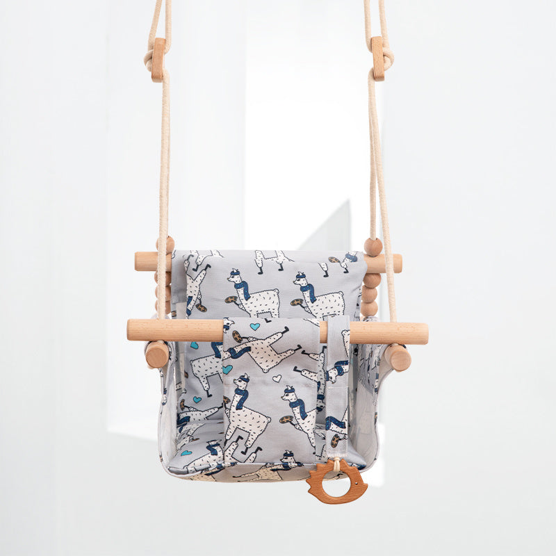 Cotton Canvas Baby Swing Chair – Safe Indoor Outdoor Fun