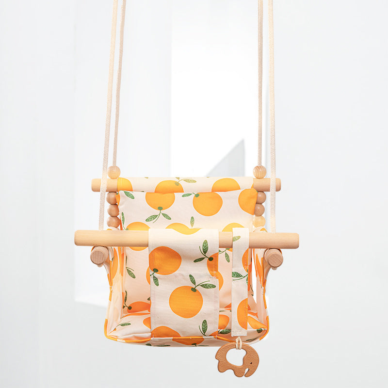 Cotton Canvas Baby Swing Chair – Safe Indoor Outdoor Fun