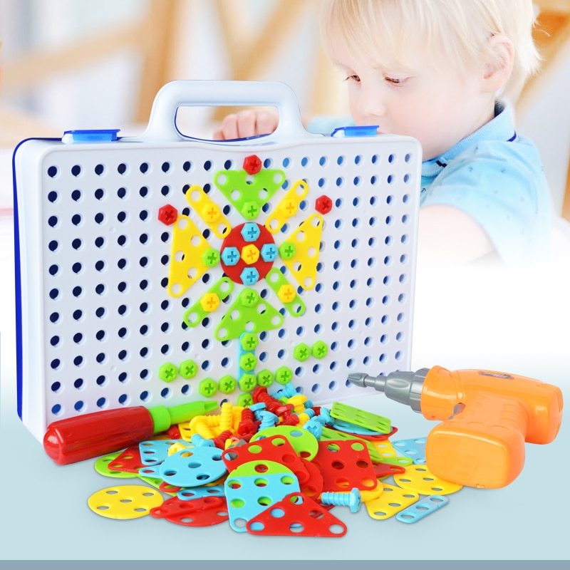 Creative Drill Blocks Toy for Kids Learning