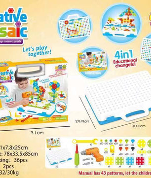 Creative Drill Blocks Toy for Kids Learning