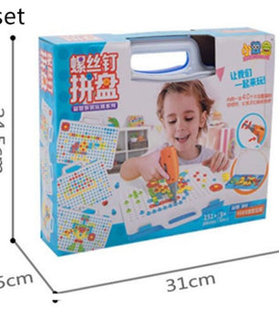 Creative Drill Blocks Toy for Kids Learning