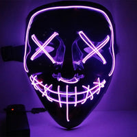 Halloween Led Mask - Lusy Store LLC 