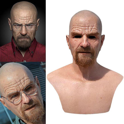 3D Realistic Human Head Halloween Costume Prop - Lusy Store LLC