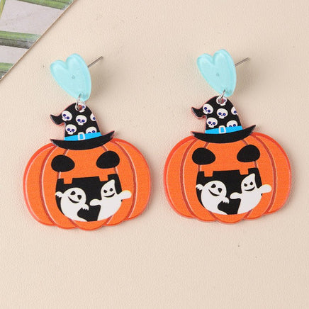 5 Halloween - themed Acrylic Earrings to Complete Your Spooky Look - Lusy Store LLC