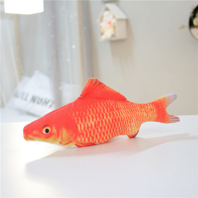 Electric Jumping Fish Toy for Cats – No Catnip