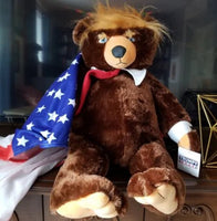 60cm Donald Trump Bear Plush Toy - Lusy Store LLC