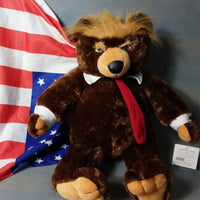 60cm Donald Trump Bear Plush Toy - Lusy Store LLC