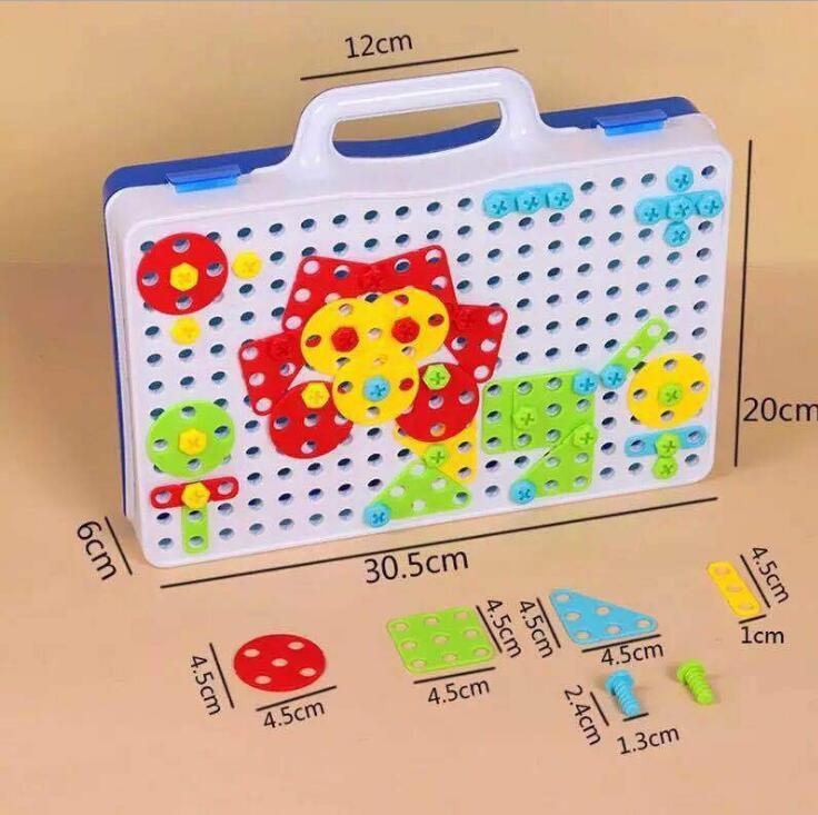 Creative Drill Blocks Toy for Kids Learning