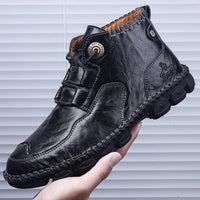 Men's Ankle Leather Boots