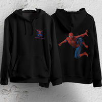 Spider Man Hoodie Casual Clothes Black White Khaki Hoodie Long Sleeve Hooded Pullover Personality Streetwear