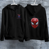 Spider Man Hoodie Casual Clothes Black White Khaki Hoodie Long Sleeve Hooded Pullover Personality Streetwear