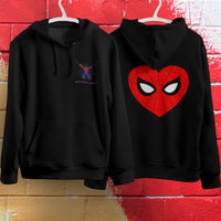 Spider Man Hoodie Casual Clothes Black White Khaki Hoodie Long Sleeve Hooded Pullover Personality Streetwear