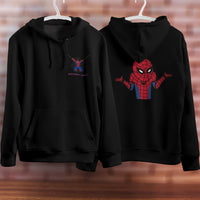 Spider Man Hoodie Casual Clothes Black White Khaki Hoodie Long Sleeve Hooded Pullover Personality Streetwear