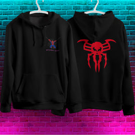 Spider Man Hoodie Casual Clothes Black White Khaki Hoodie Long Sleeve Hooded Pullover Personality Streetwear