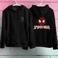 Spider Man Hoodie Casual Clothes Black White Khaki Hoodie Long Sleeve Hooded Pullover Personality Streetwear