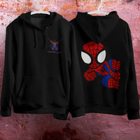 Spider Man Hoodie Casual Clothes Black White Khaki Hoodie Long Sleeve Hooded Pullover Personality Streetwear