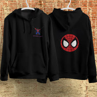 Spider Man Hoodie Casual Clothes Black White Khaki Hoodie Long Sleeve Hooded Pullover Personality Streetwear