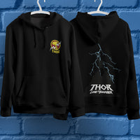 Thor Hoodie Casual Clothes Black White Khaki Hoodie Long Sleeve Hooded Pullover Personality Streetwear