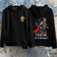 Thor Hoodie Casual Clothes Black White Khaki Hoodie Long Sleeve Hooded Pullover Personality Streetwear