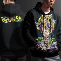 Dragon Ball Z Hoodie Vegeta Coat Unique Personality Many Sizes For Men Boy Kid Clothes DBP-6