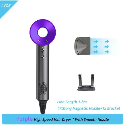 Electric Hair Dryer High Speed Blow - Lusy Store LLC 