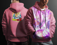 Pink Dragon Ball Z Hoodie