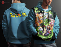 Dragon Ball Z Hoodie Goku Coat Unique Personality Many Sizes For Men Boy Kid Clothes DBP-2