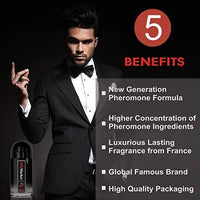 Pheromone Perfume for Men Male Pheromone Spray Attracting Cologne Intense 20ml - Lusy Store LLC 