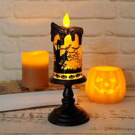 Halloween Skull Candle - Lusy Store LLC 