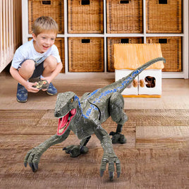 RC Electric Walking Jurassic Dinosaur Simulation Velociraptor