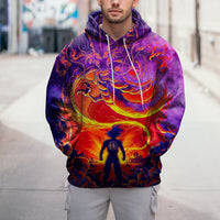 Dragon Ball Z Hoodie Colorful Goku Coat Unique Personality Many Sizes For Men Boy Kid Clothes DBP-16F