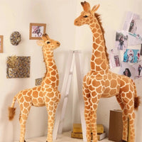 Giraffe Plush Toy – Giant Soft Stuffed Animal, 14"/20"/24"/31"/39"/47" – Lusy Store