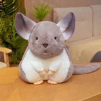 Hamster Pillow Cute Plushy Chinchillas Plush Doll Soft Toy Stuffed Animals Pillows Plush Toy