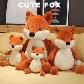 Cute Plush Fox Toy Pillow Big Size Stuffed Animal Fox Soft Gift for Children