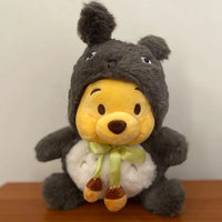 Chubby Pooh Bear Anime Plush Doll Cosplay Totoro Stuffed Plush Kawaii Winnie the Pooh Plush Dolls Gifts