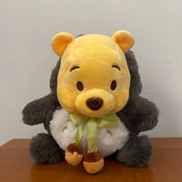 Chubby Pooh Bear Anime Plush Doll Cosplay Totoro Stuffed Plush Kawaii Winnie the Pooh Plush Dolls Gifts