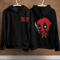 Deadpool Hoodie Casual Clothing Fashion Cotton Long Sleeve Hooded Pullover Personality Streetwear