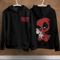 Deadpool Hoodie Casual Clothing Fashion Cotton Long Sleeve Hooded Pullover Personality Streetwear