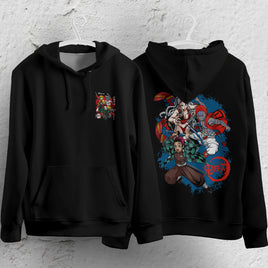 Demon Slayer Hoodie Loose Casual Clothing Rengoku Tanjiro Zenitsu Inosuke Anime Streetwear Personality